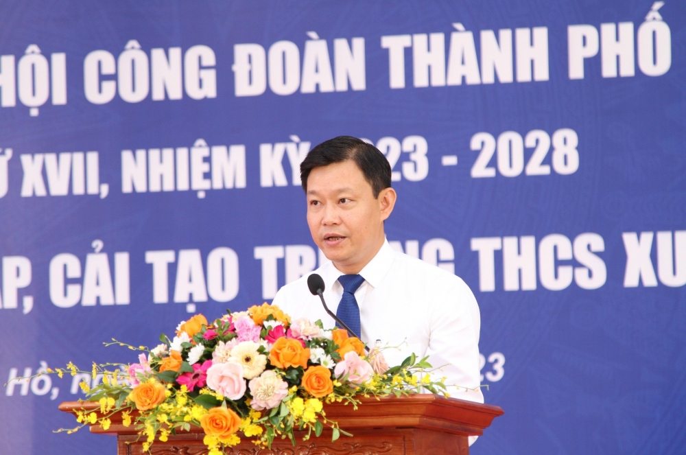 ông Bùi Tuấn Dương - Giám đốc Ban Quản lý Dự án Đầu tư xây dựng quận Tây Hồ 