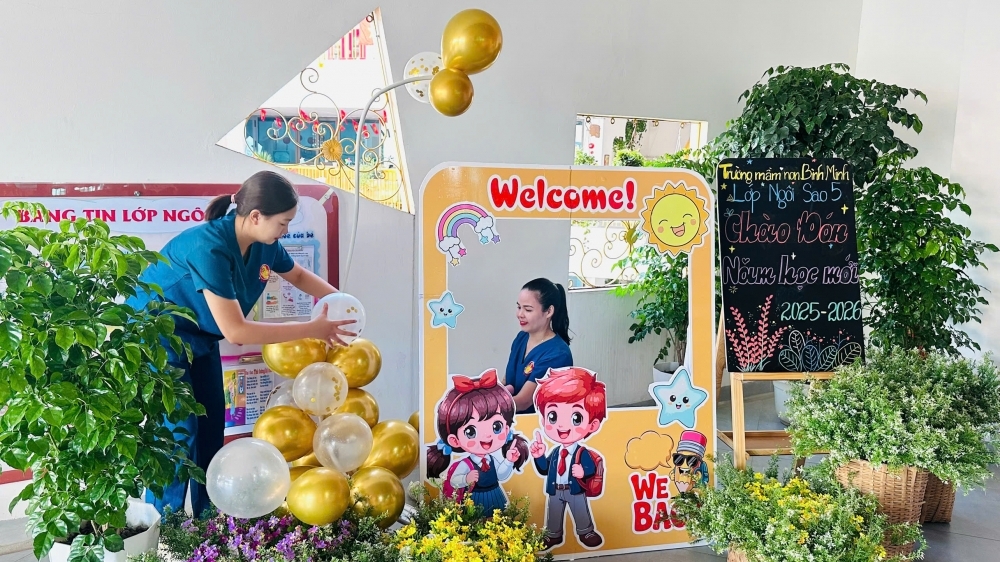 Trường Mầm non Bình Minh – nơi búp măng non vươn chồi