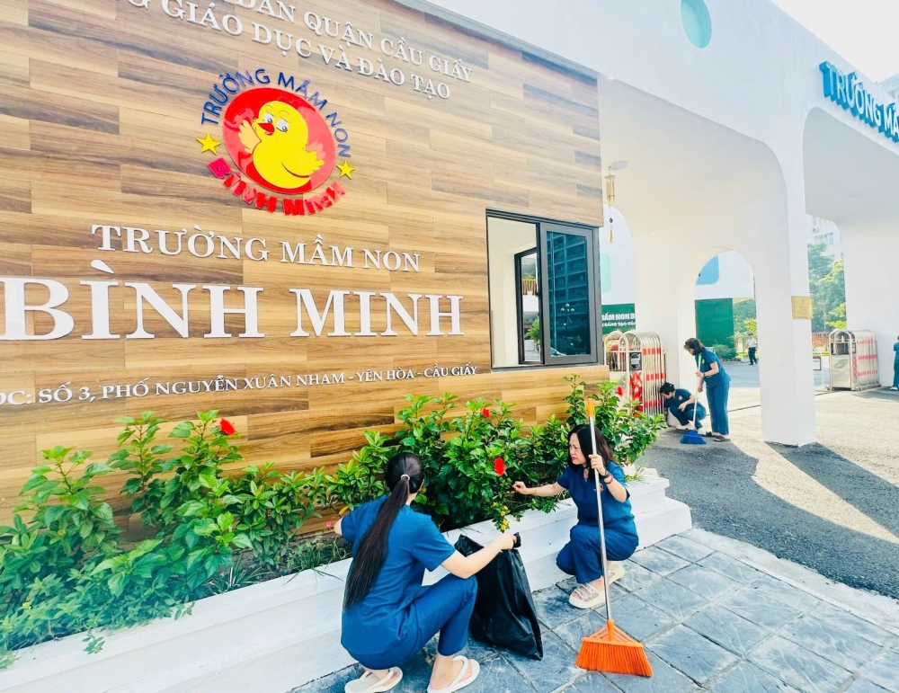 Mầm non Bình Minh – nơi mầm non vươn chồi Mầm non Bình Minh – nơi mầm non vươn chồi