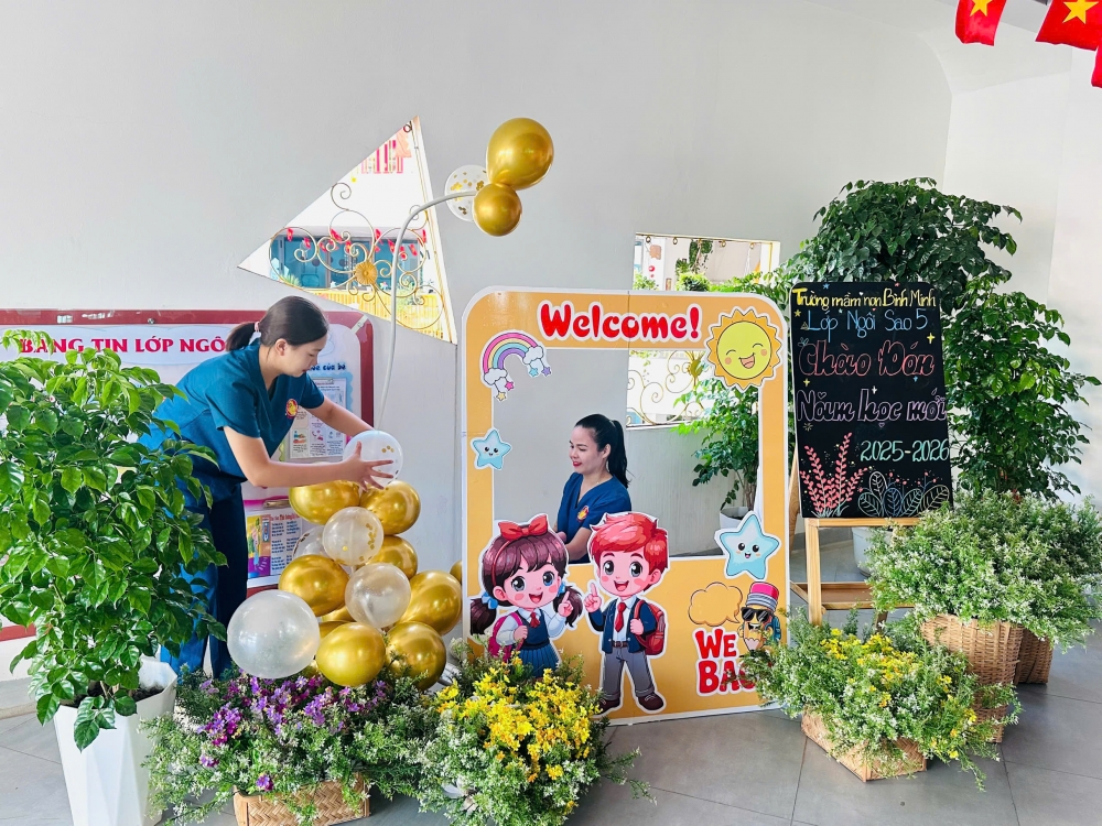 Mầm non Bình Minh – nơi mầm non vươn chồi Mầm non Bình Minh – nơi mầm non vươn chồi