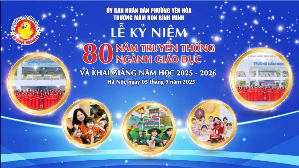 Mầm non Bình Minh – nơi mầm non vươn chồi Mầm non Bình Minh – nơi mầm non vươn chồi
