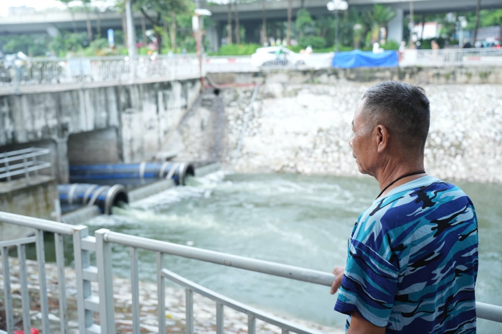 Nghĩa Đô chung tay “hồi sinh” sông Tô Lịch