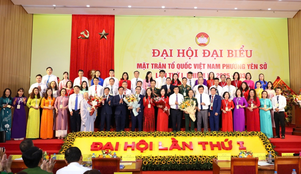 Đồng chí Nguyễn Thái Sơn là Chủ tịch UB MTTQ Việt Nam phường Yên Sở nhiệm kỳ 2025 - 2030 Đồng chí Nguyễn Thái Sơn là Chủ tịch UB MTTQ Việt Nam phường Yên Sở nhiệm kỳ 2025 - 2030