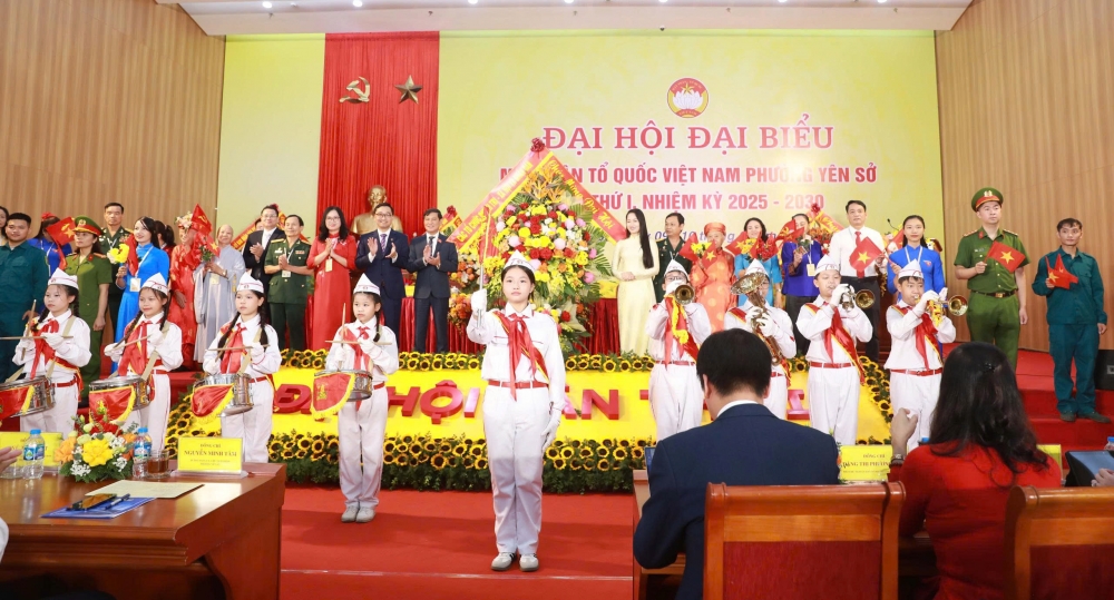 Đồng chí Nguyễn Thái Sơn là Chủ tịch UB MTTQ Việt Nam phường Yên Sở nhiệm kỳ 2025 - 2030 Đồng chí Nguyễn Thái Sơn là Chủ tịch UB MTTQ Việt Nam phường Yên Sở nhiệm kỳ 2025 - 2030