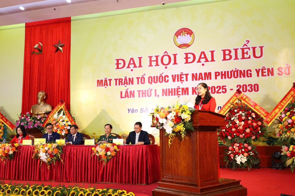 Đồng chí Nguyễn Thái Sơn là Chủ tịch UB MTTQ Việt Nam phường Yên Sở nhiệm kỳ 2025 - 2030 Đồng chí Nguyễn Thái Sơn là Chủ tịch UB MTTQ Việt Nam phường Yên Sở nhiệm kỳ 2025 - 2030