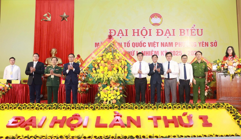 Đồng chí Nguyễn Thái Sơn là Chủ tịch UB MTTQ Việt Nam phường Yên Sở nhiệm kỳ 2025 - 2030 Đồng chí Nguyễn Thái Sơn là Chủ tịch UB MTTQ Việt Nam phường Yên Sở nhiệm kỳ 2025 - 2030