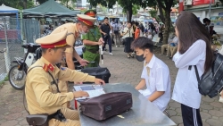 Cao điểm bảo đảm an toàn giao thông cho học sinh