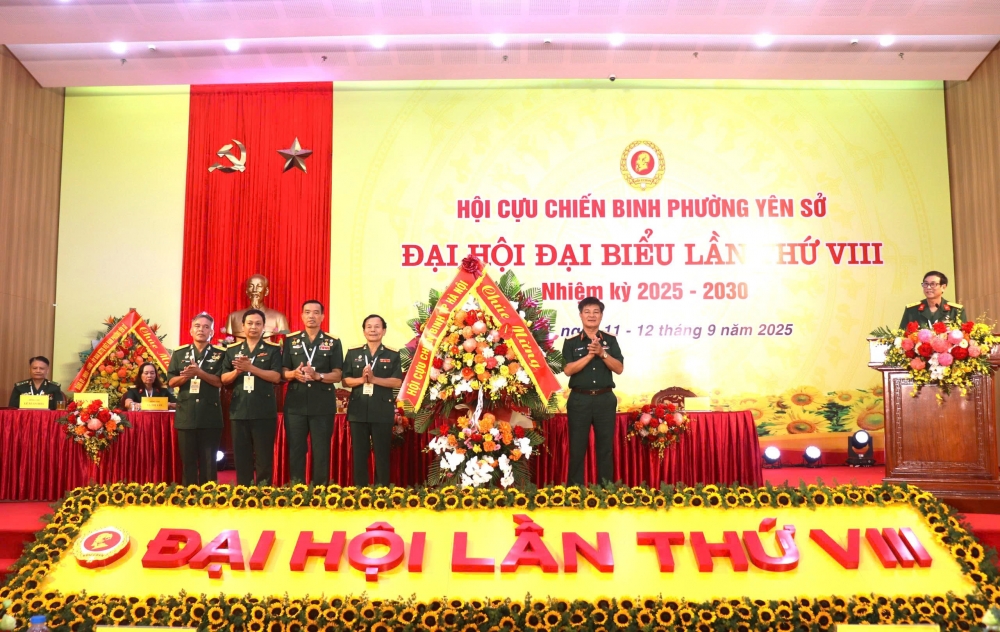 Ra mắt Ban Chấp hành Hội Cựu chiến binh phường Yên Sở