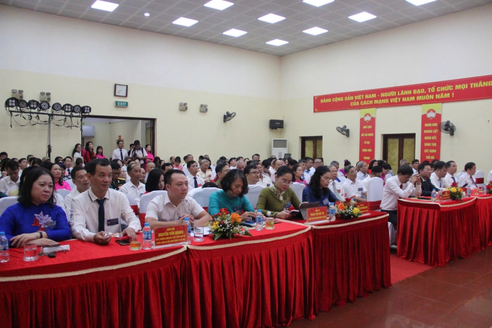 Đại hội MTTQ Việt Nam phường Hoàng Liệt lần thứ I: Đoàn kết – Đổi mới – Phát triển