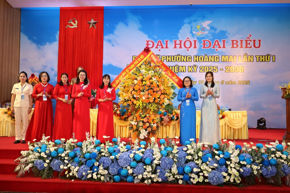 Phụ nữ Hoàng Mai vững tin bước vào nhiệm kỳ mới