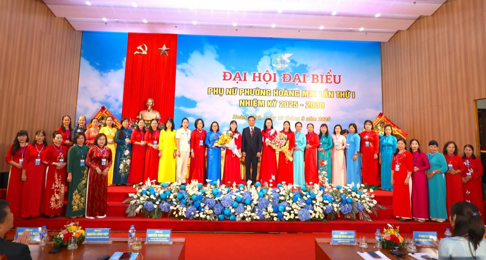 Phụ nữ Hoàng Mai vững tin bước vào nhiệm kỳ mới