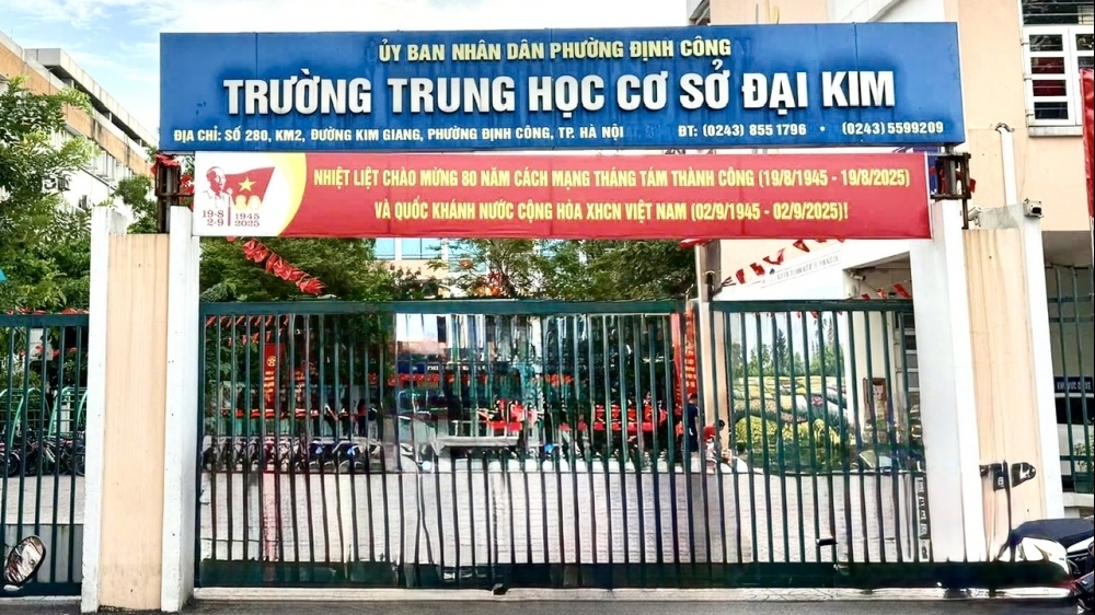Xử lý nghiêm vụ học sinh THCS Đại Kim (Định Công) có hành vi sai trái với giáo viên
