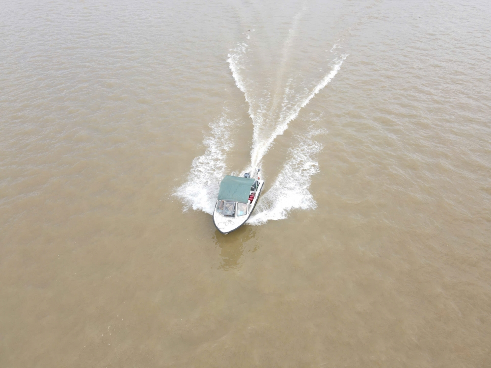 Chặn "điện giật, tận diệt", giữ nguồn cá, giữ mạch sống sông Hồng