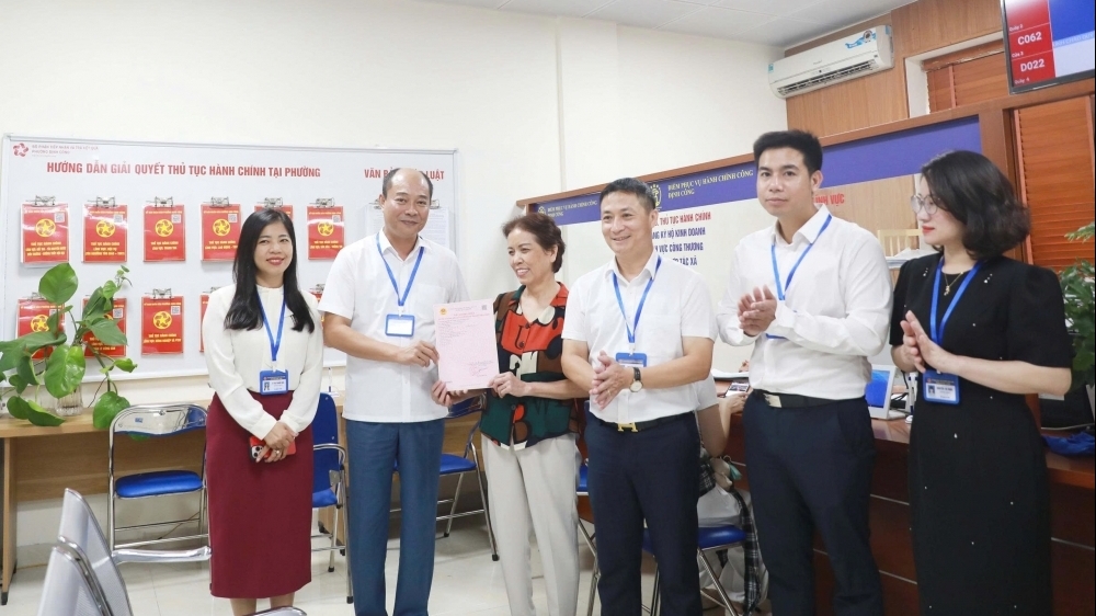 Phường Định Công triển khai Chiến dịch 90 ngày làm giàu, làm sạch cơ sở dữ liệu đất đai