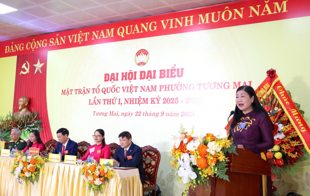 Tương Mai phát huy sức mạnh đại đoàn kết