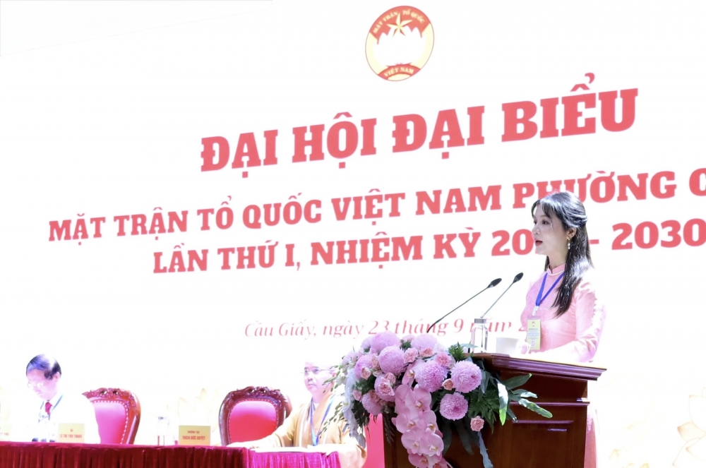 Cầu Giấy: Khẳng định vai trò trung tâm của tổ chức Mặt trận Cầu Giấy: Khẳng định vai trò trung tâm của tổ chức Mặt trận