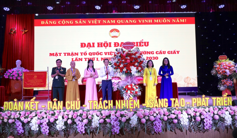 Cầu Giấy: Khẳng định vai trò trung tâm của tổ chức Mặt trận Cầu Giấy: Khẳng định vai trò trung tâm của tổ chức Mặt trận