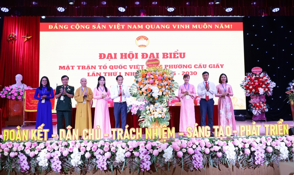Cầu Giấy: Khẳng định vai trò trung tâm của tổ chức Mặt trận Cầu Giấy: Khẳng định vai trò trung tâm của tổ chức Mặt trận