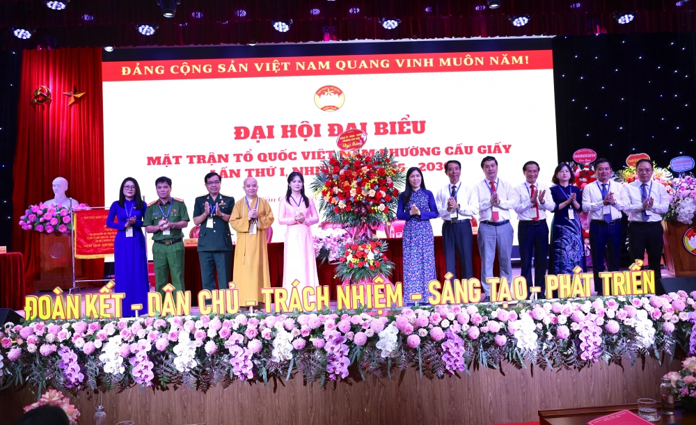 Cầu Giấy: Khẳng định vai trò trung tâm của tổ chức Mặt trận Cầu Giấy: Khẳng định vai trò trung tâm của tổ chức Mặt trận