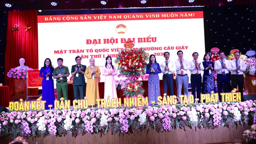 Phường Cầu Giấy: Dấu mốc sau thành lập, lan tỏa khí thế mới của tổ chức mặt trận