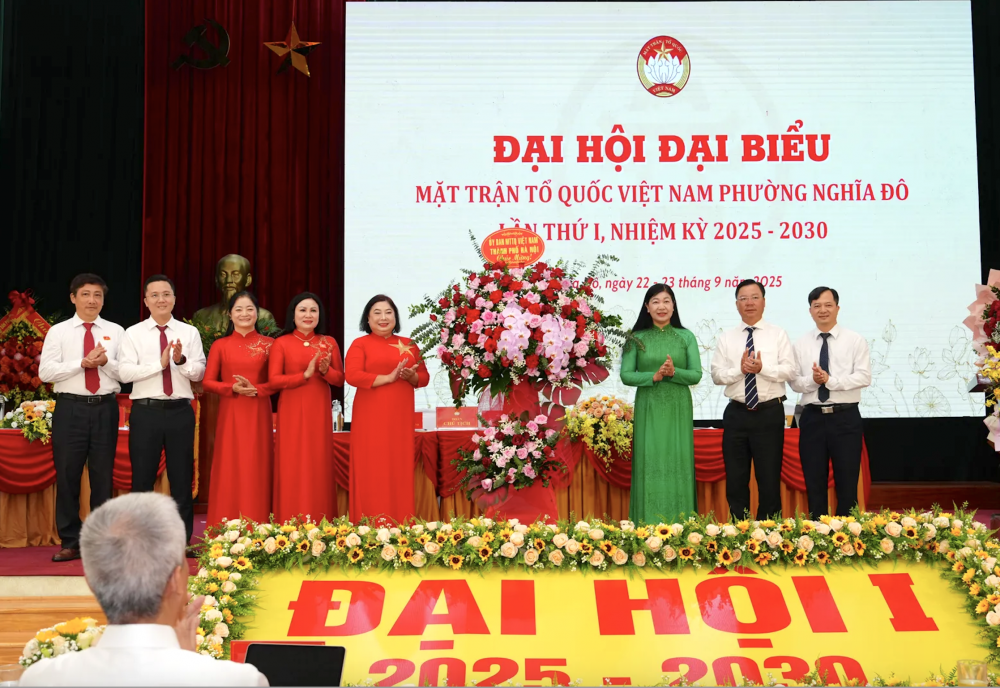 Đoàn kết toàn dân, xây dựng phường Nghĩa Đô văn minh, hiện đại