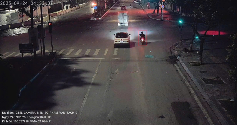 Hà Nội: Hơn 1.700 trường hợp vi phạm qua camera giao thông A.I