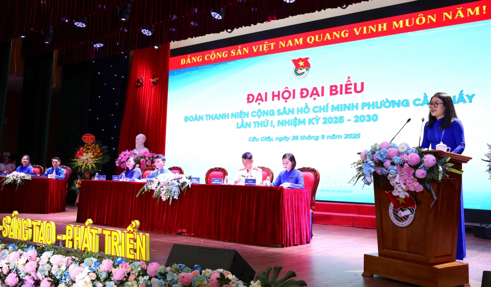 Tuổi trẻ Cầu Giấy tiên phong xây dựng phường văn minh, hiện đại