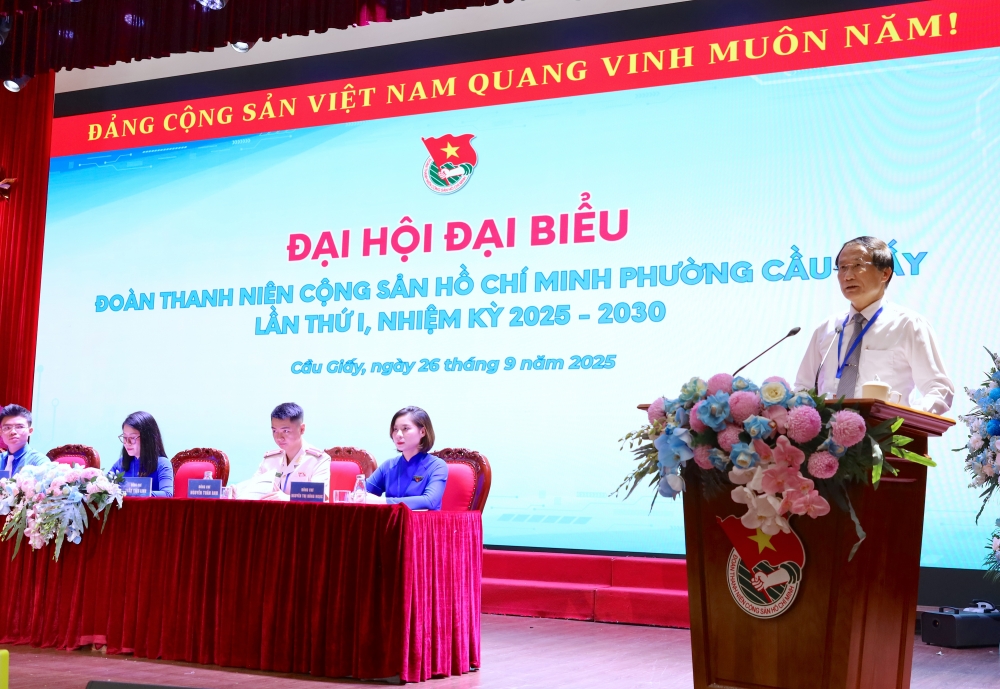 Tuổi trẻ Cầu Giấy tiên phong xây dựng phường văn minh, hiện đại