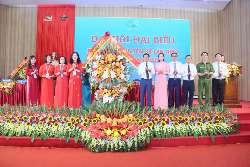 Phụ nữ Yên Sở đoàn kết, sáng tạo, bước vào nhiệm kỳ mới