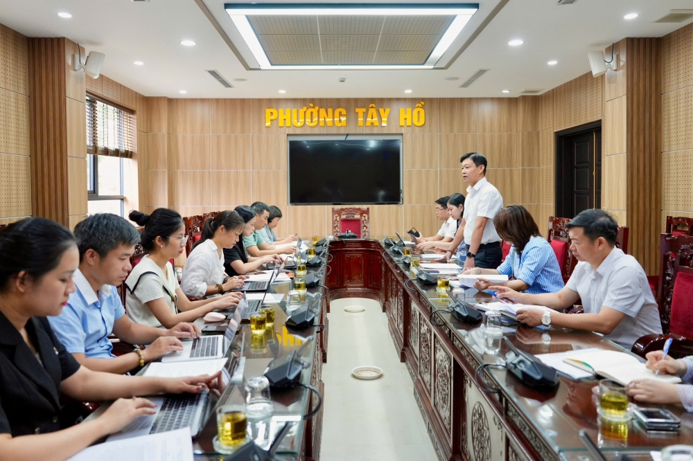 Tây Hồ tăng tốc đẩy nhanh hai dự án hạ tầng – văn hóa quy mô lớn