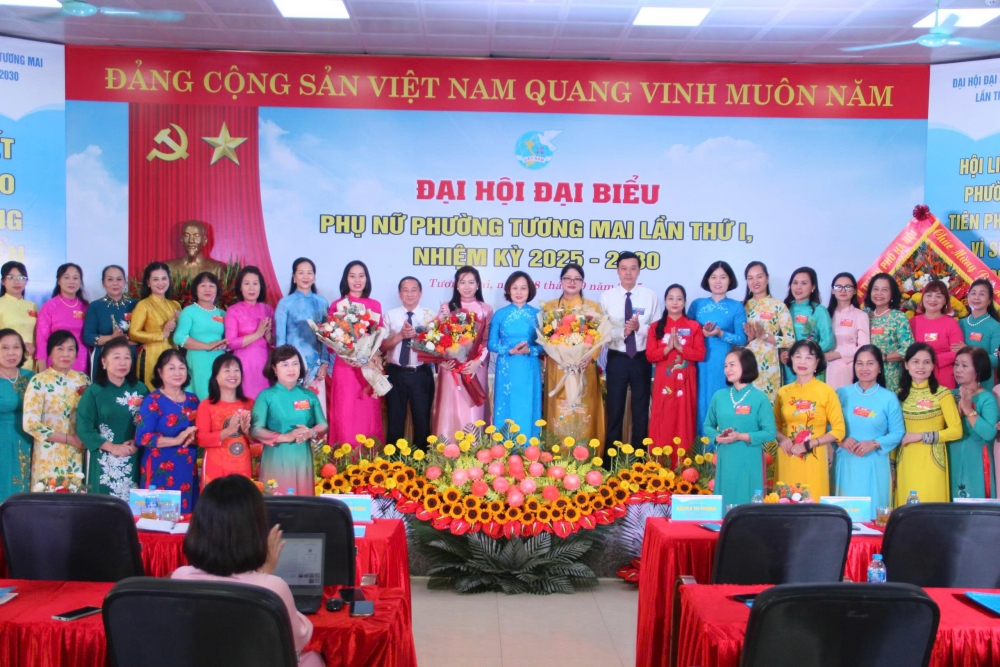 Phụ nữ Tương Mai đoàn kết, sáng tạo, bước vào nhiệm kỳ mới 2025 - 2030
