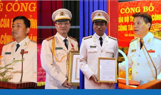 Nhiều tân giám đốc công an tỉnh vừa được bổ nhiệm