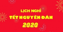 Thủ tướng chốt 7 ngày nghỉ Tết Nguyên đán Canh Tý 2020