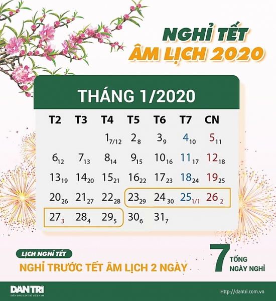 ha noi ruc ro co hoa ngay giai phong ca nuoc se duoc nghi 5 ngay tet nguyen dan 2020