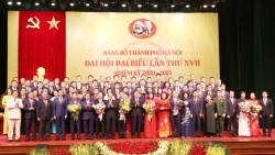 Ban Chấp hành Đảng bộ TP Hà Nội khóa XVII ra mắt Đại hội