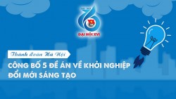 Th&agrave;nh đo&agrave;n H&agrave; Nội c&ocirc;ng bố 5 đề &aacute;n về khởi nghiệp đổi mới s&aacute;ng tạo