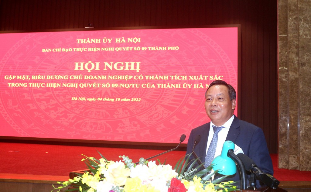 Hà Nội gặp mặt, biểu dương các doanh nghiệp có thành tích xuất sắc trong công tác phát triển Đảng