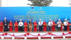 Hà Nội khởi công dự án giúp hành khách dễ tiếp cận đường sắt đô thị Nhổn - Ga Hà Nội