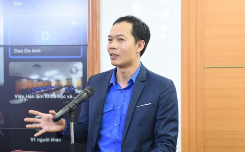 TS Phạm Thanh Đăng, Viện Hàn Lâm khoa học công nghệ Việt Nam
