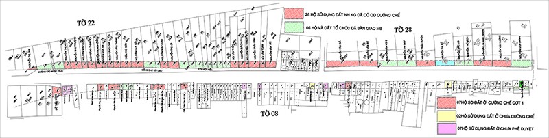 Bản vẽ tuyến đường Tố Hữu đến đường 70 kéo dài