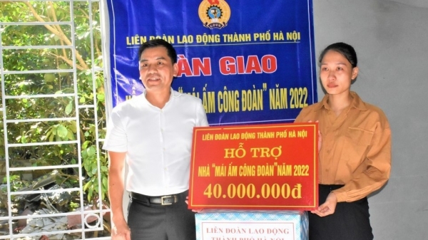 Hà Nội: Triển khai kế hoạch hỗ trợ nhà “Mái ấm Công đoàn” cho đoàn viên khó khăn
