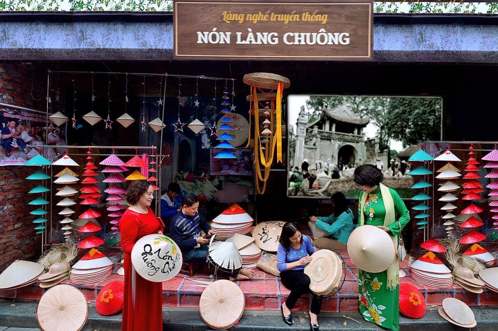 Làng nghề truyền thống nón chuông (Chương Mỹ - Hà Nội)