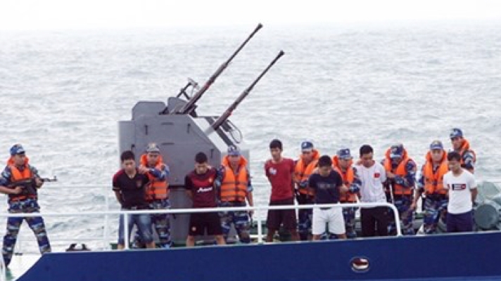 Nội dung công tác phối hợp, thực hiện hiệp định chống cướp biển