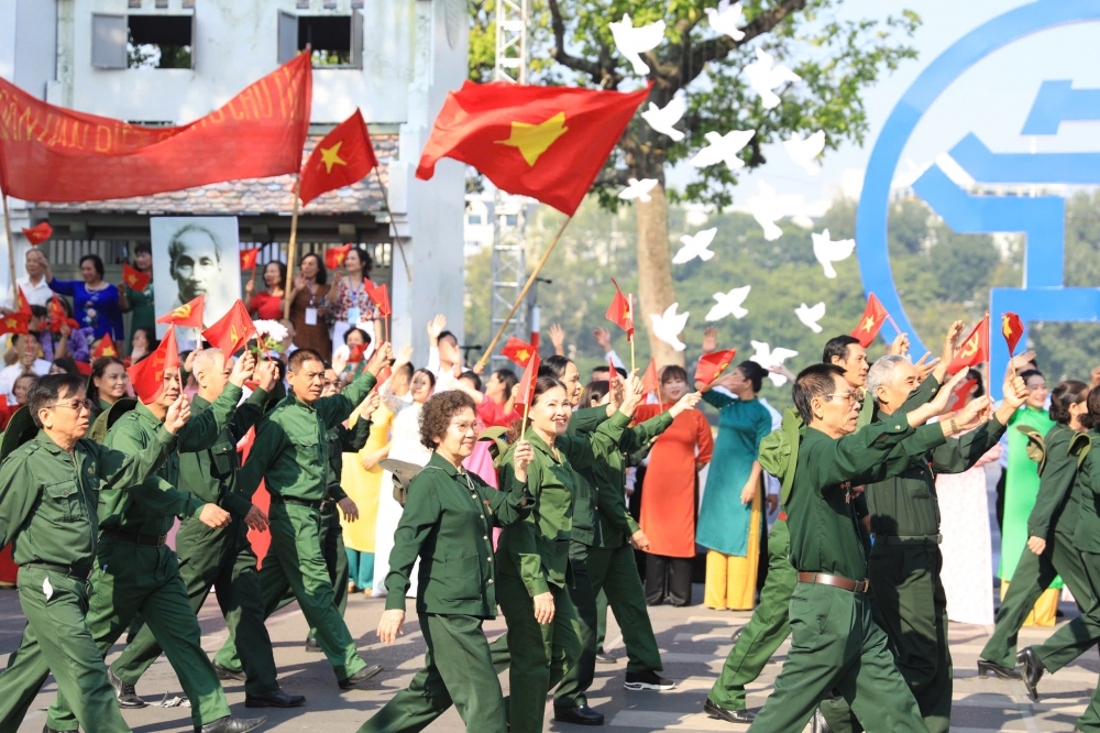 Cảm xúc hùng tráng tại "Ngày hội Văn hóa vì hòa bình"