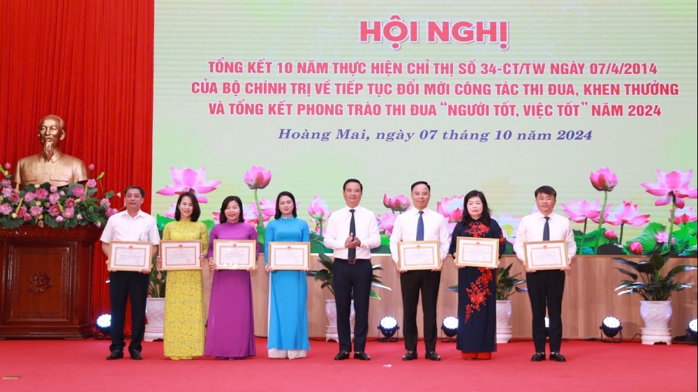 Lan toả phong trào người tốt, việc tốt tại Hoàng Mai