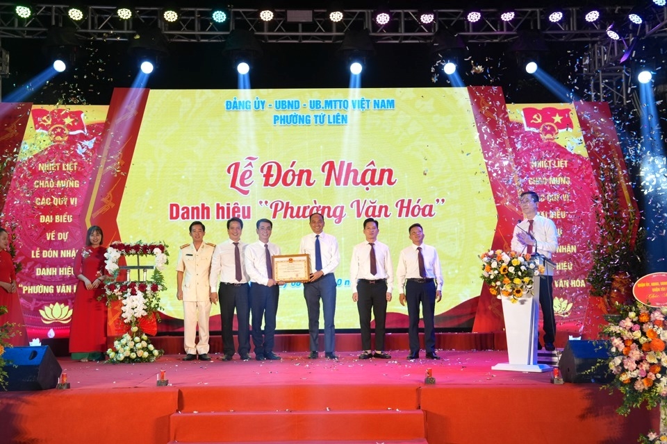 Quận Tây Hồ: 8/8 phường đạt danh hiệu phường văn hoá