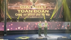 cong an ha noi gianh nhat toan doan lien hoan truyen hinh phat thanh cand