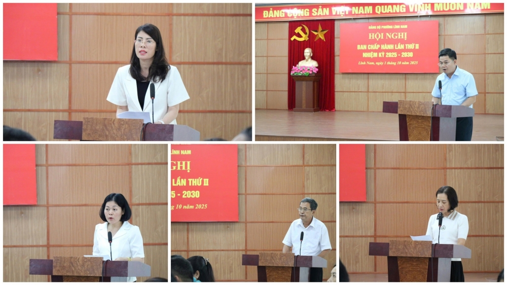 Các đại biểu tham luận tại hội nghị