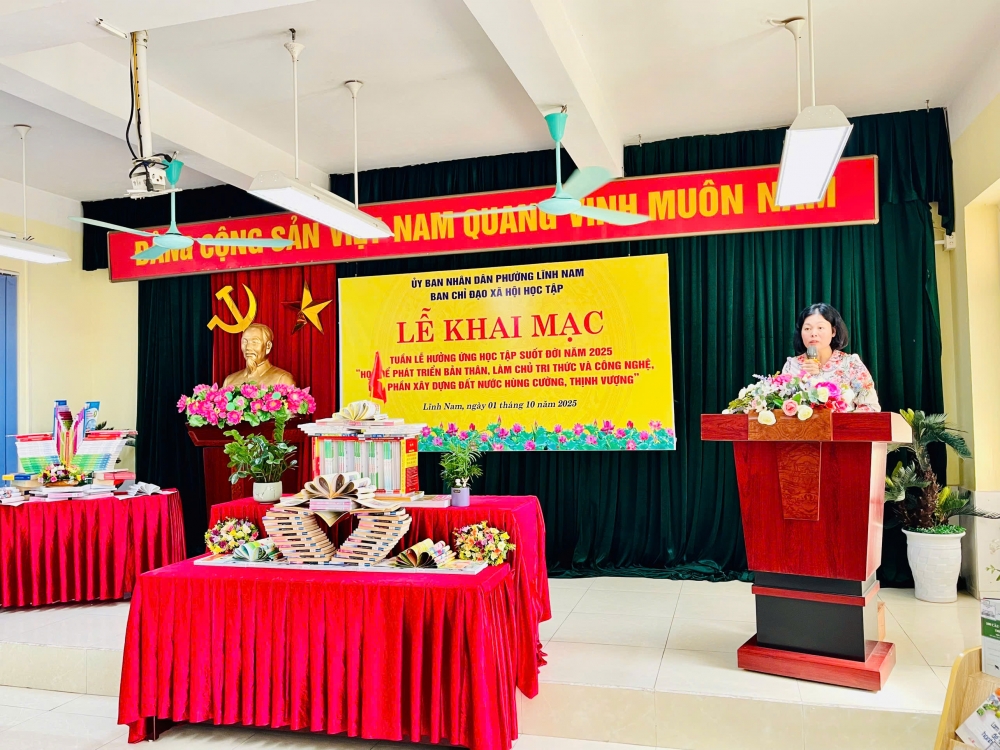 Khơi dậy tinh thần tự học, lan tỏa văn hóa đọc ở Lĩnh Nam