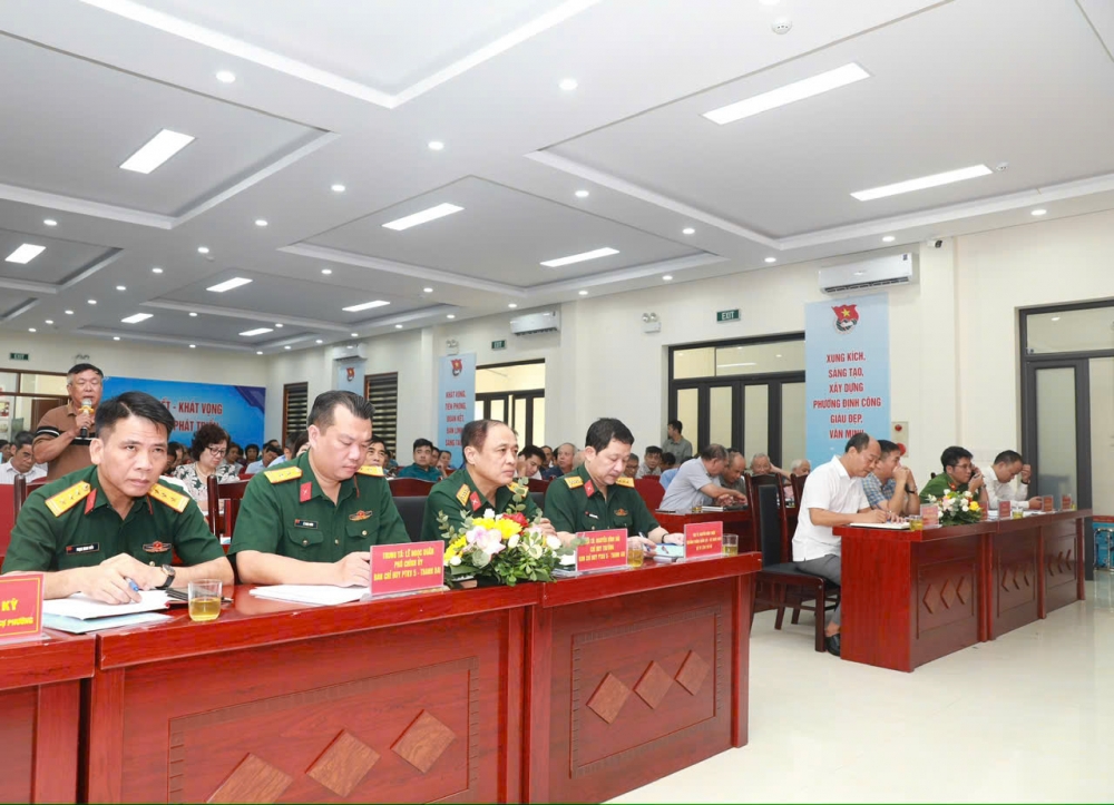 Phường Định Công quyết tâm hoàn thành chỉ tiêu tuyển quân